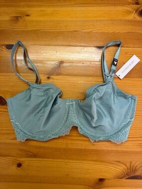 32DDD victorias Secret Dream angels push-up without padding bra Sage Green NWT